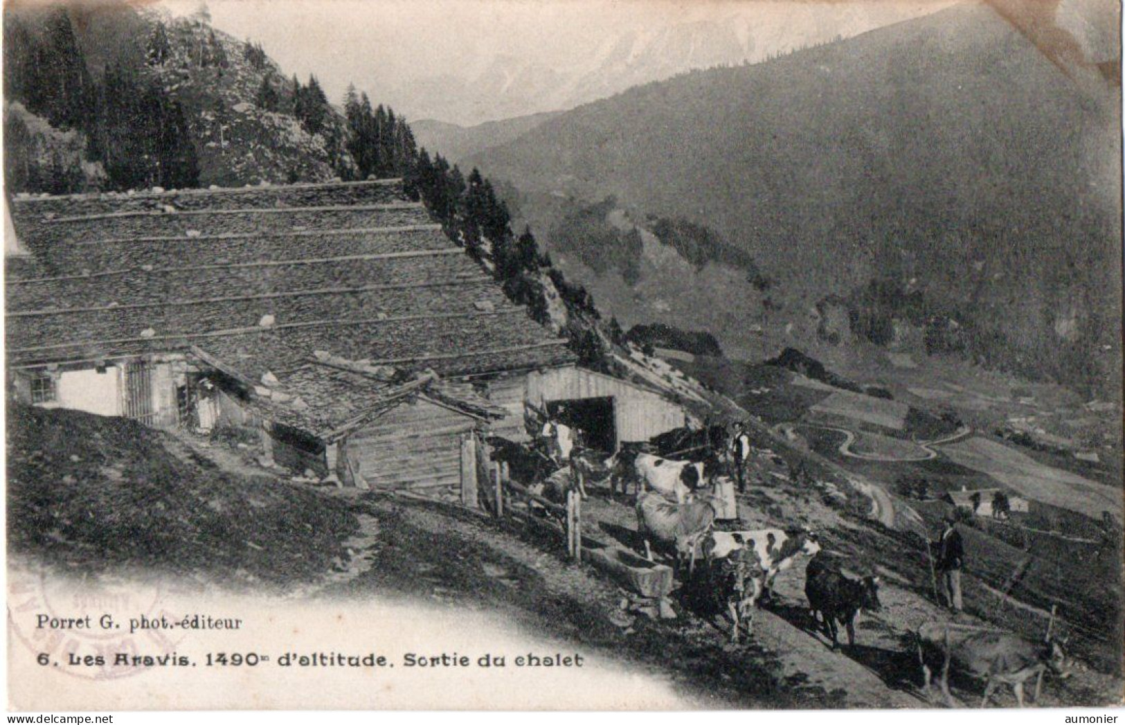 LES ARAVIS ( 74 ) - Sortie Du Chalet - Autres & Non Classés