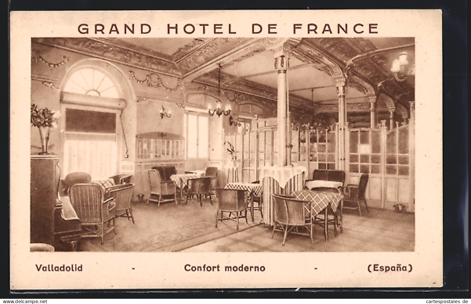 Postal Valladolid, Grand Hotel De France, Confort Moderno  - Valladolid