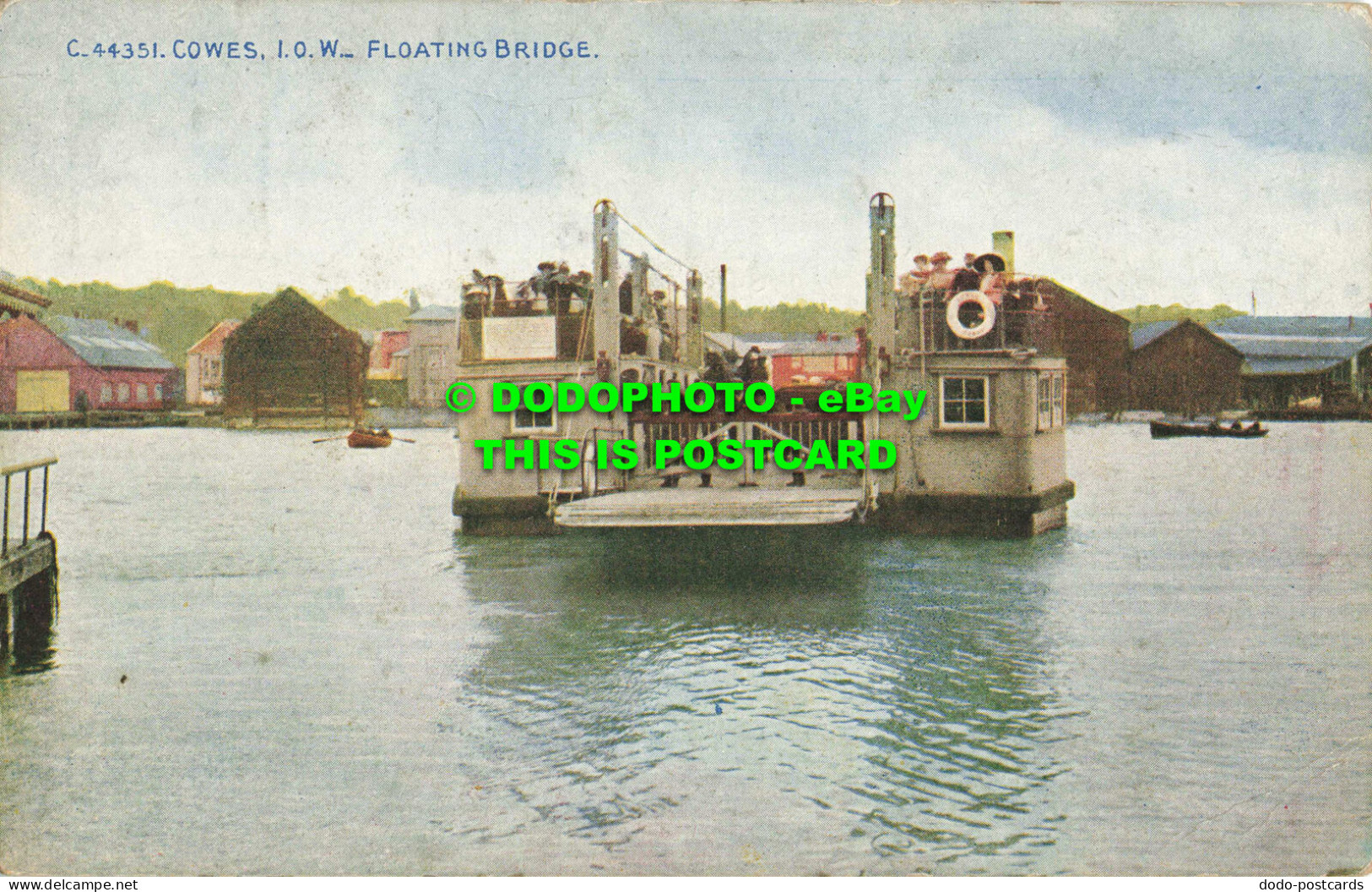 R559812 Cowes. Floating Bridge. The Photochrom - Monde