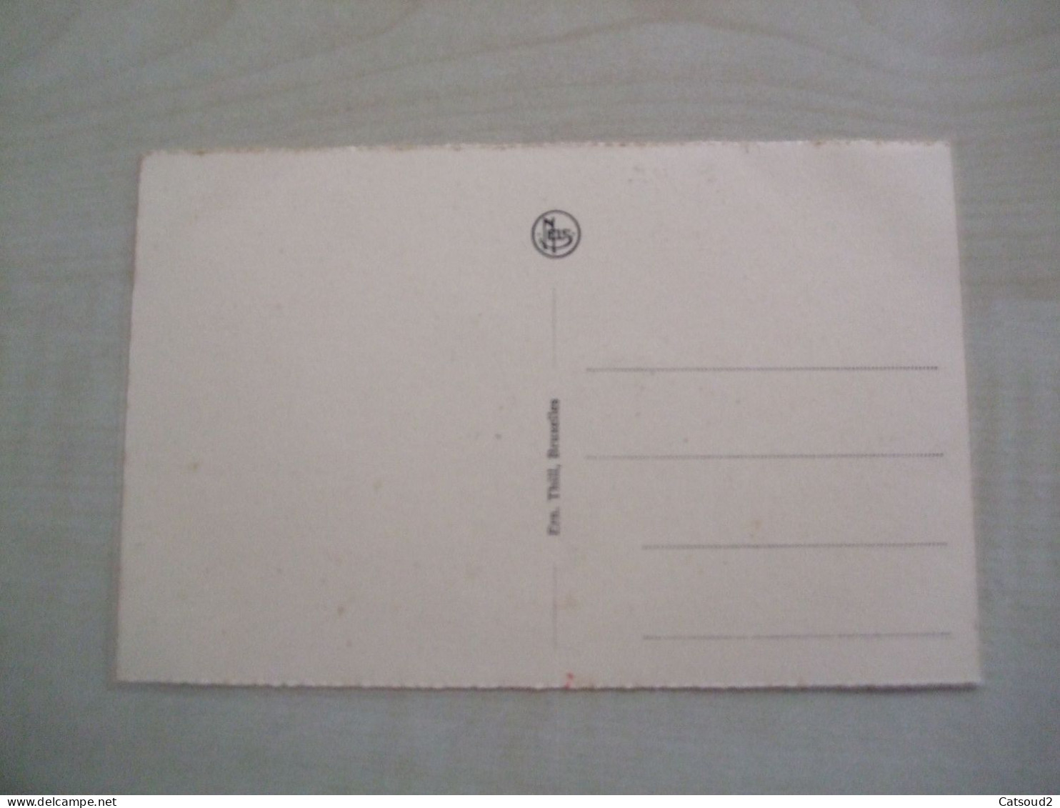 Carte Postale Ancienne RUINES D'YPRES Les Halles - Ieper