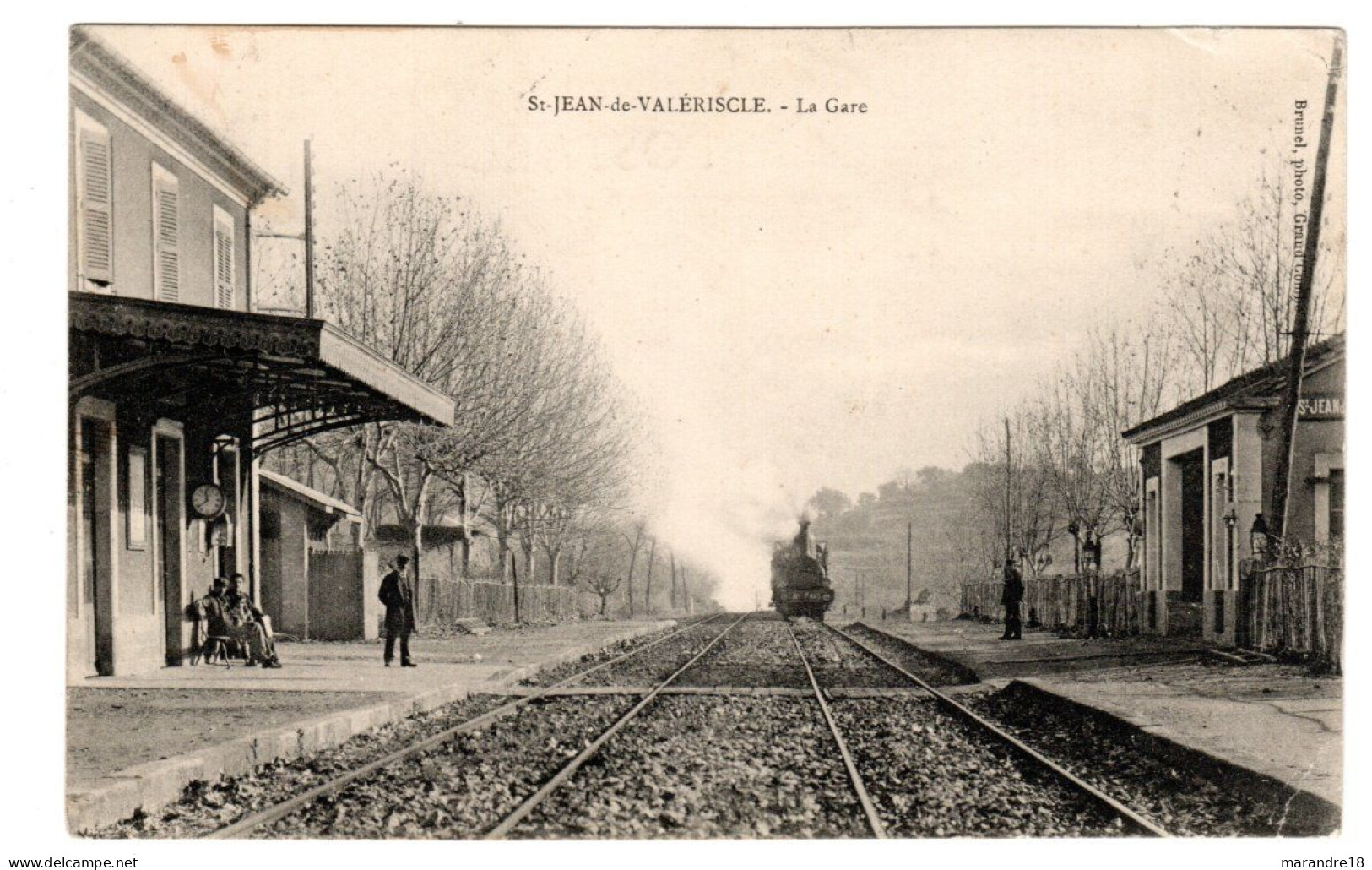 Saint Jean De Valériscle , La Gare , St Jean - Sonstige & Ohne Zuordnung