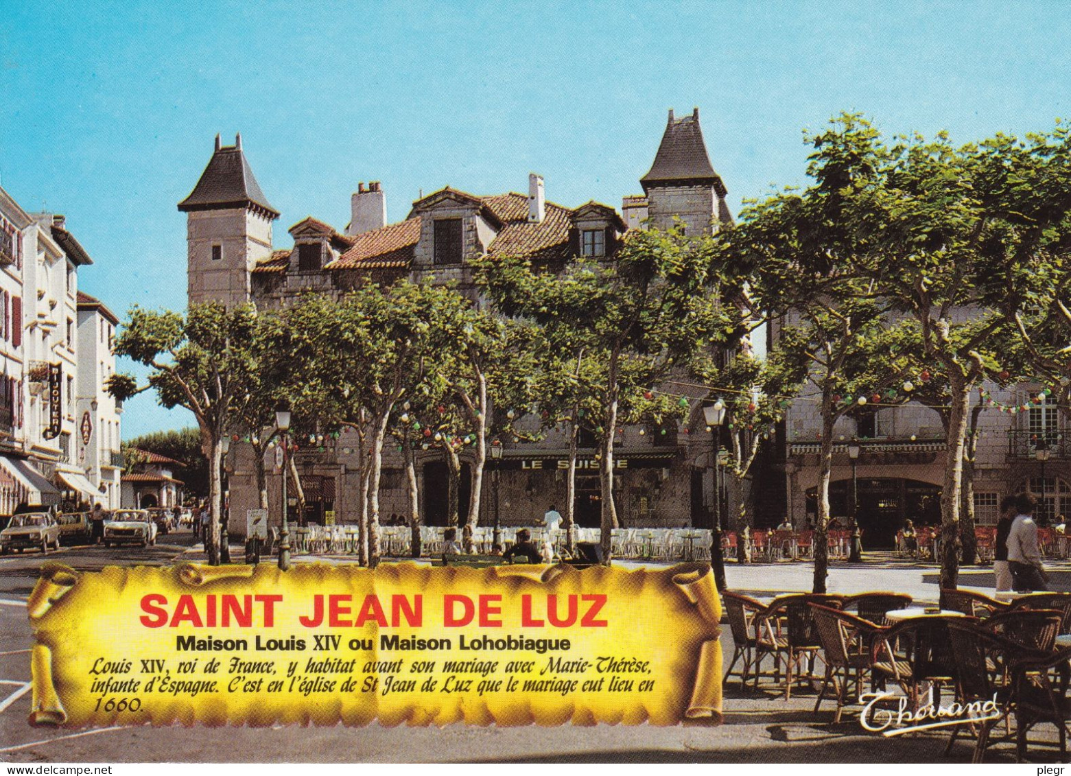 64483 02 04#0+15 - ST JEAN DE LUZ - MAISON LOUIS XIV OU MAISON LOHOBIAQUE - Saint Jean De Luz