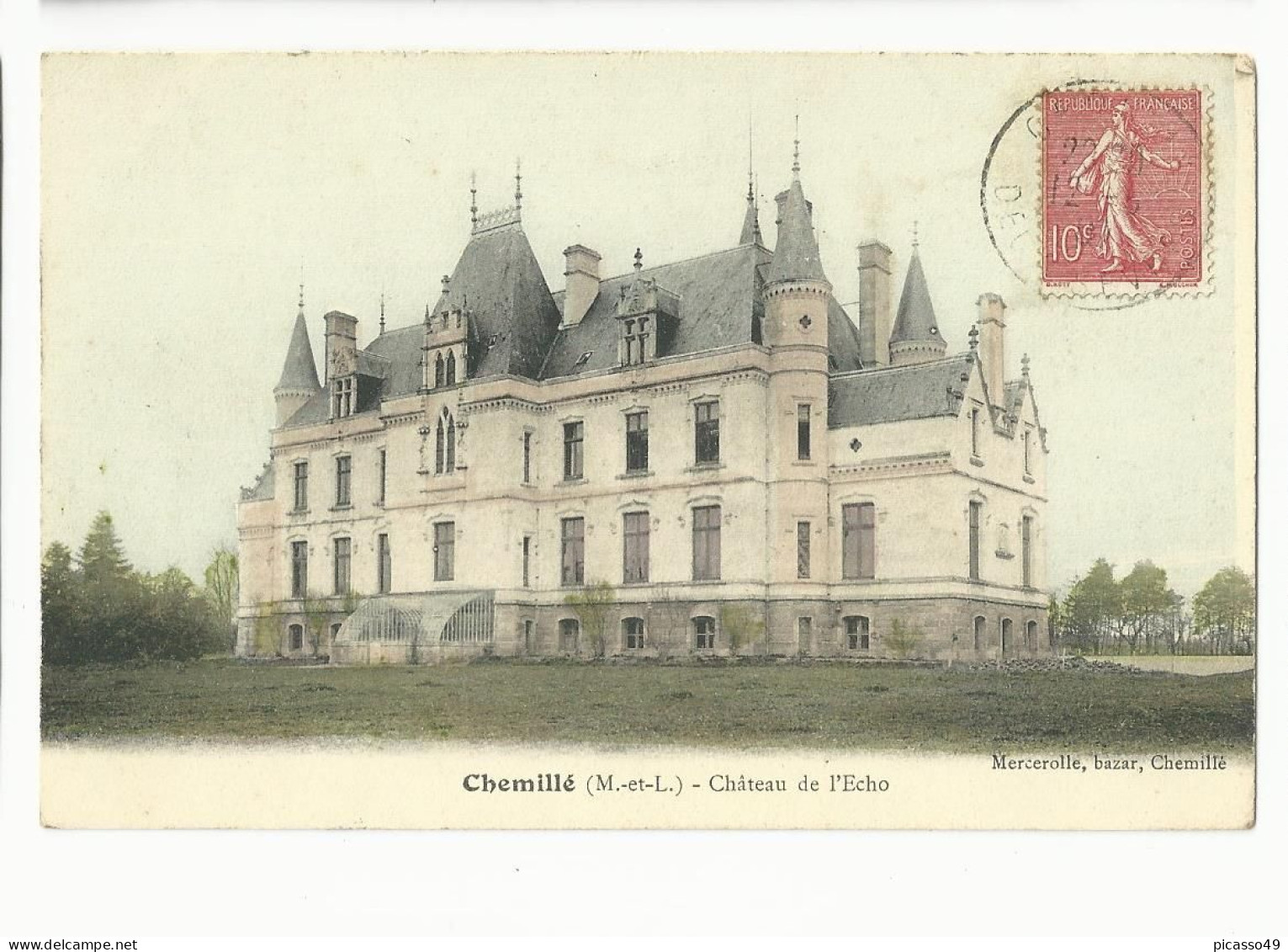 Maine Et Loire , Chemillé , Le Chateau De L'echo - Chemille