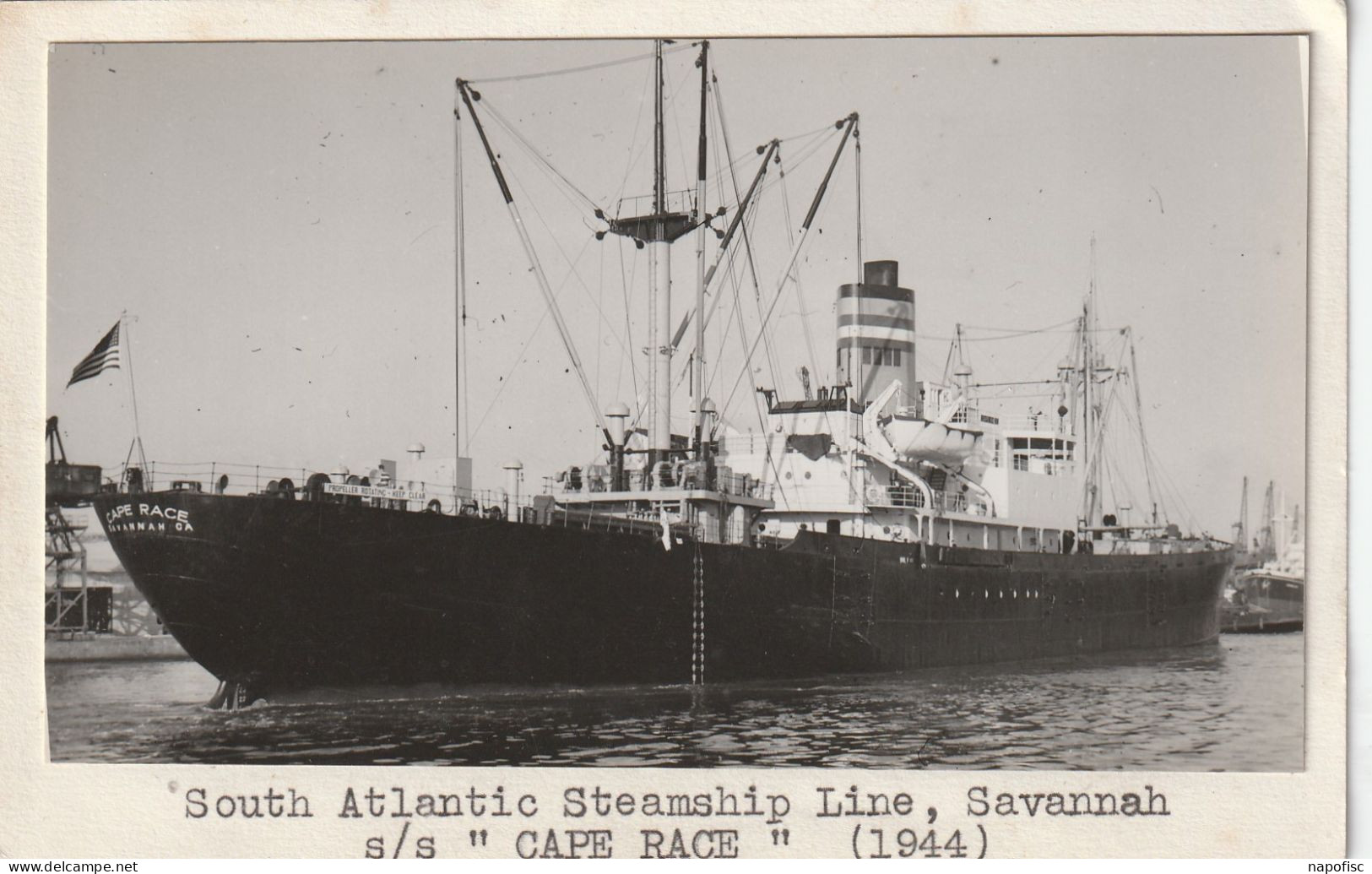 South Atlantic Steamship Line Cape Race 1944 - Schiffe