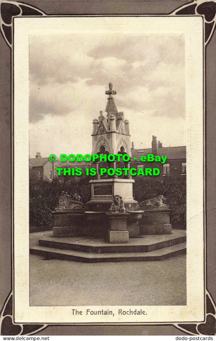 R558761 Rochdale. The Fountain. Schofield. No. V 54 - Monde