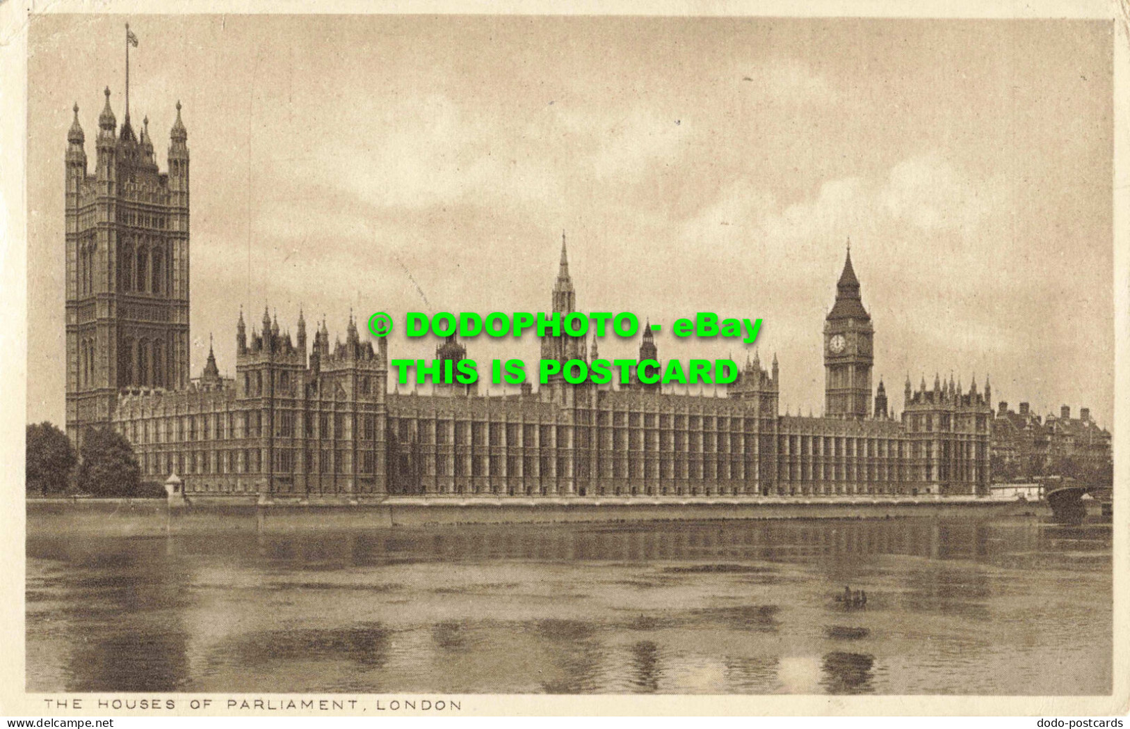 R559448 London. The Houses Of Parliament. The Regent Publishing. 1924 - Sonstige & Ohne Zuordnung