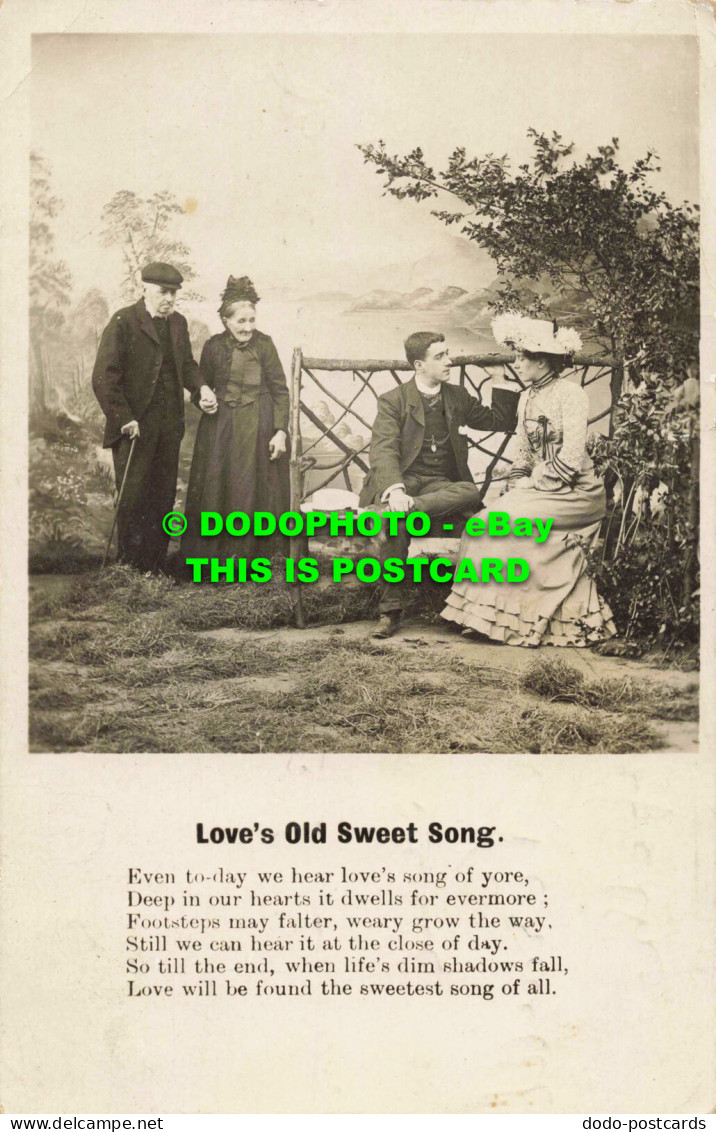 R558767 Love Old Sweet Song. Bamforth. 1904 - Monde
