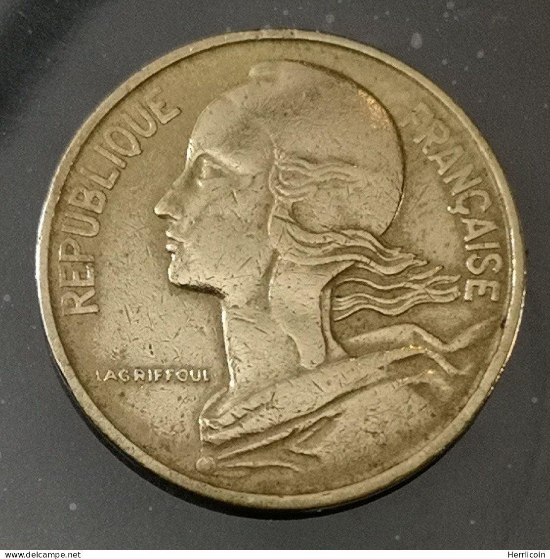 Monnaie France - 1969 - 10 Centimes Marianne - 10 Centimes
