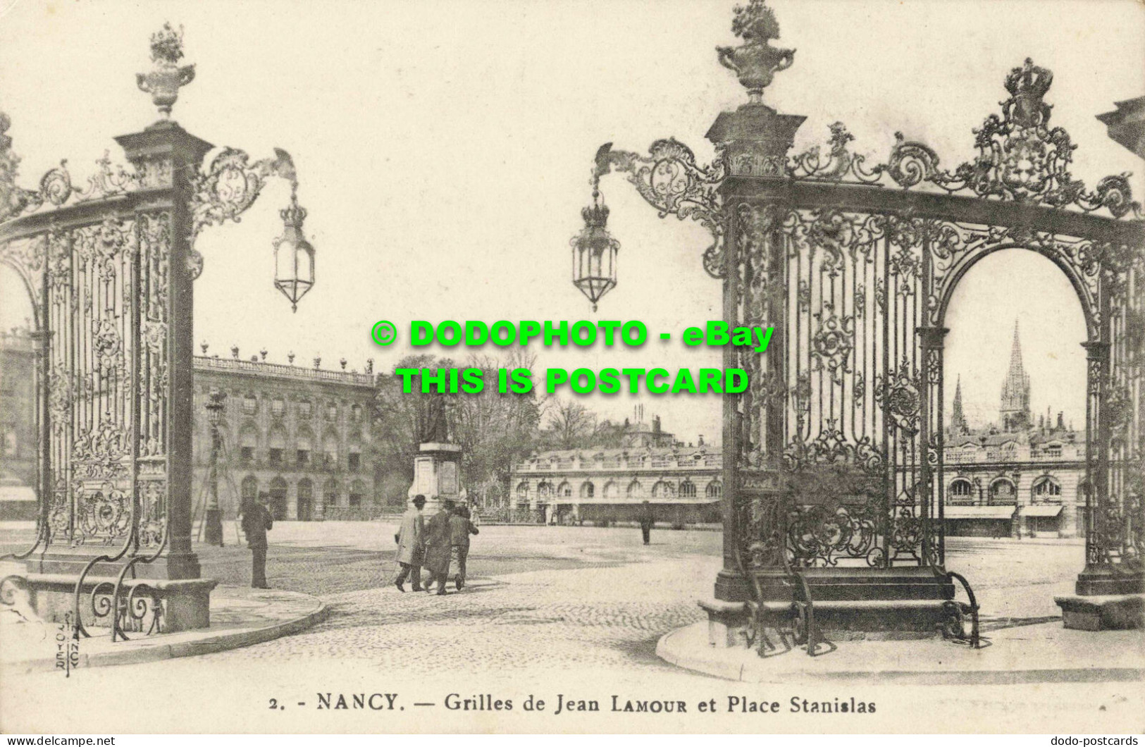 R559125 Nancy. Grilles De Jean Lamour Et Place Stanislas - Monde