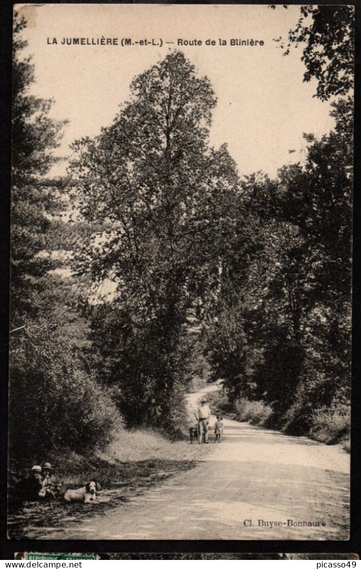 Maine Et Loire , La Jumellière , Route De La Blinière - Sonstige & Ohne Zuordnung