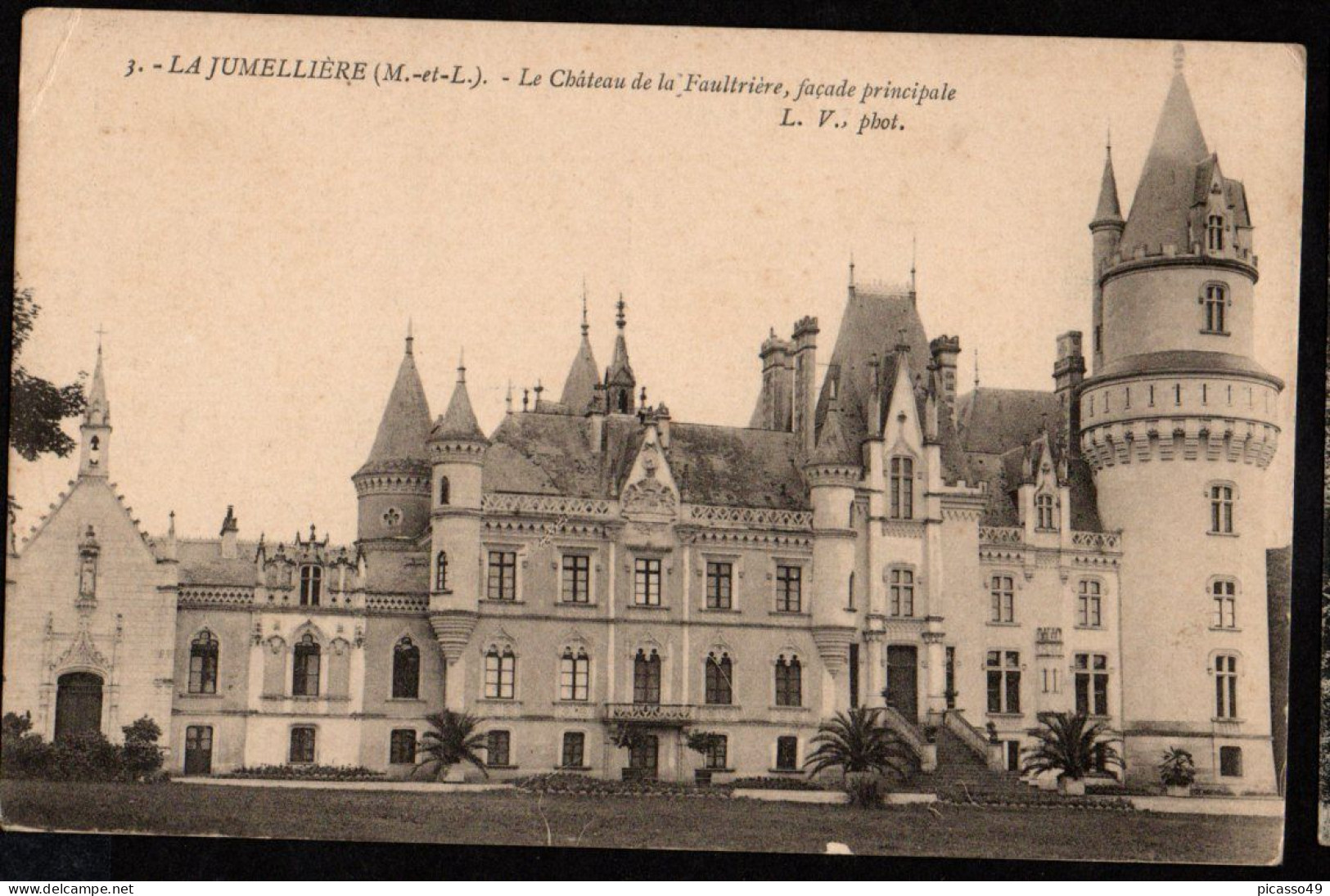 Maine Et Loire , La Jumellière , Le Château De La Faultrière - Sonstige & Ohne Zuordnung