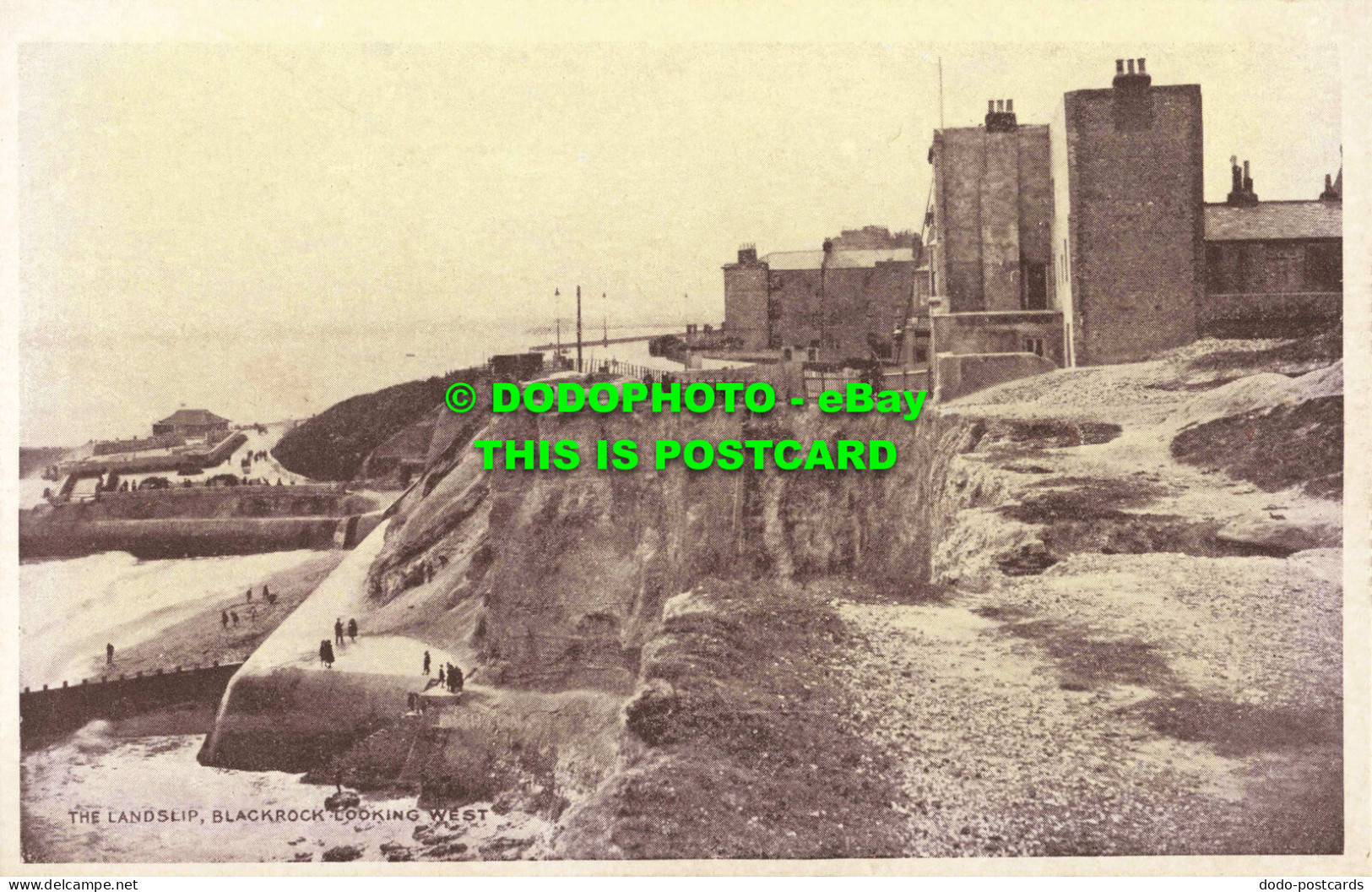 R559140 The Landslip. Blackrock Looking West. The Brighton Palace Series. No. 17 - Mundo