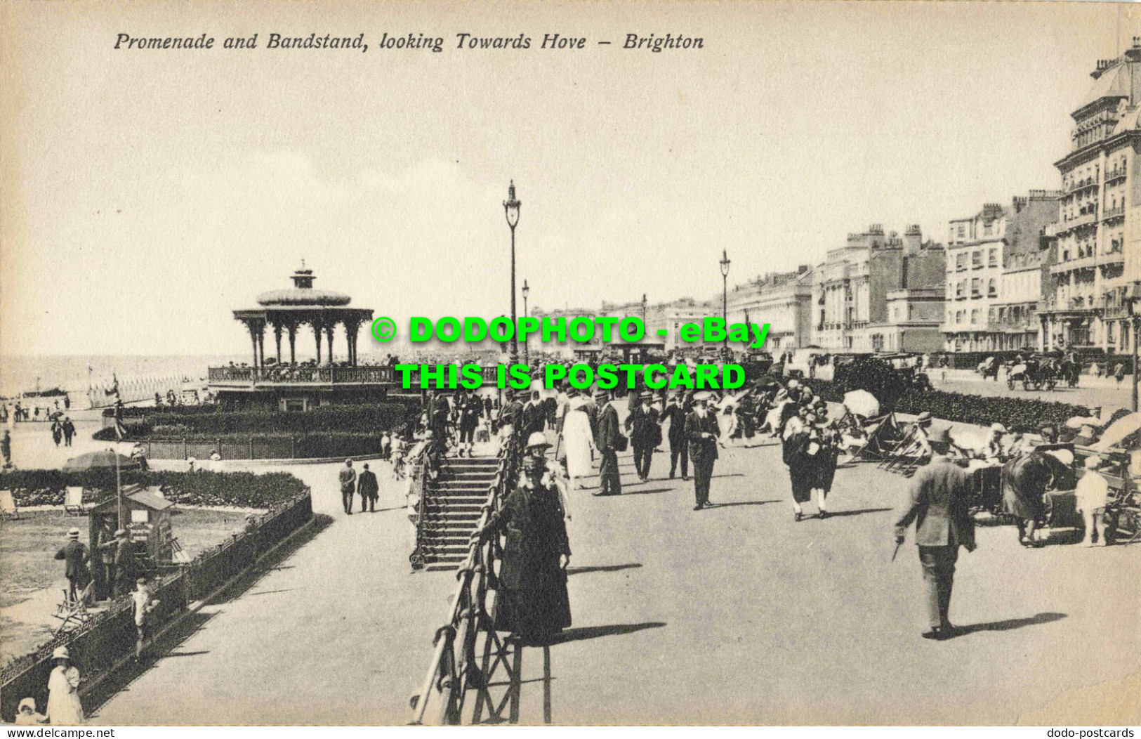 R559143 Brighton. Promenade And Bandstand. Looking Towards Hove - Mundo