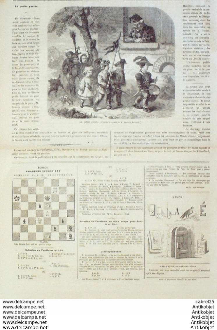 Le Monde Illustré 1864 N°357 Mexique Queratero Arras (62) Viet Nam Go Den  Haïti Sant-Yago Autriche Rendsbourg - 1850 - 1899