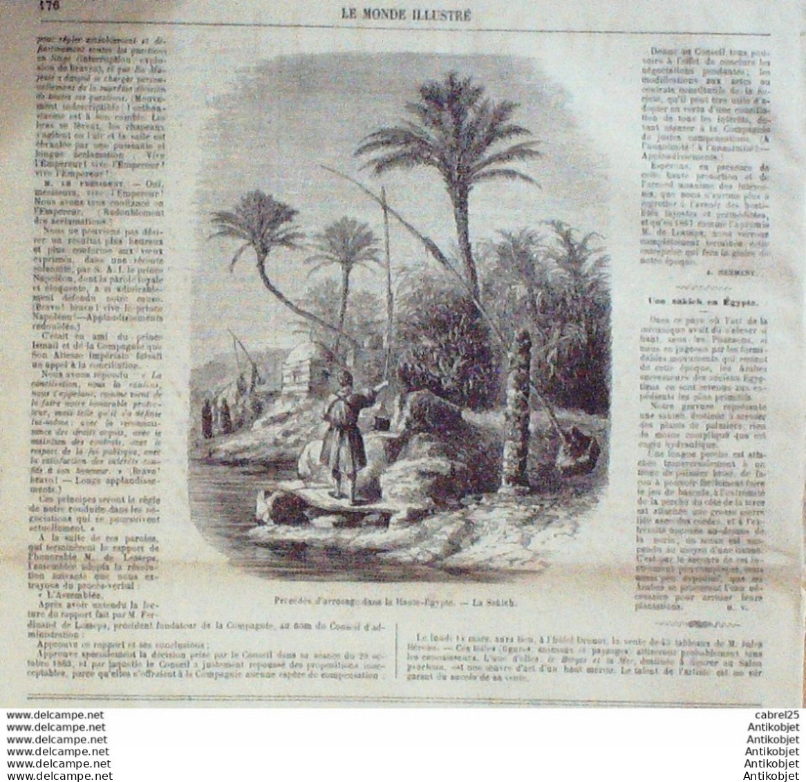Le Monde Illustré 1864 N°361 Italie Bologne Mexique Rio Grande Guanajato Grèce Corfou Japon  - 1850 - 1899