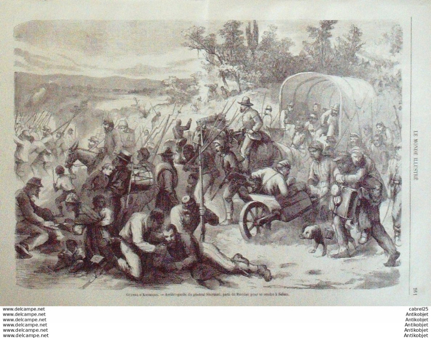 Le Monde Illustré 1864 N°367 Danemark Sundeved Duppel Italie Trieste Alabama Selma - 1850 - 1899
