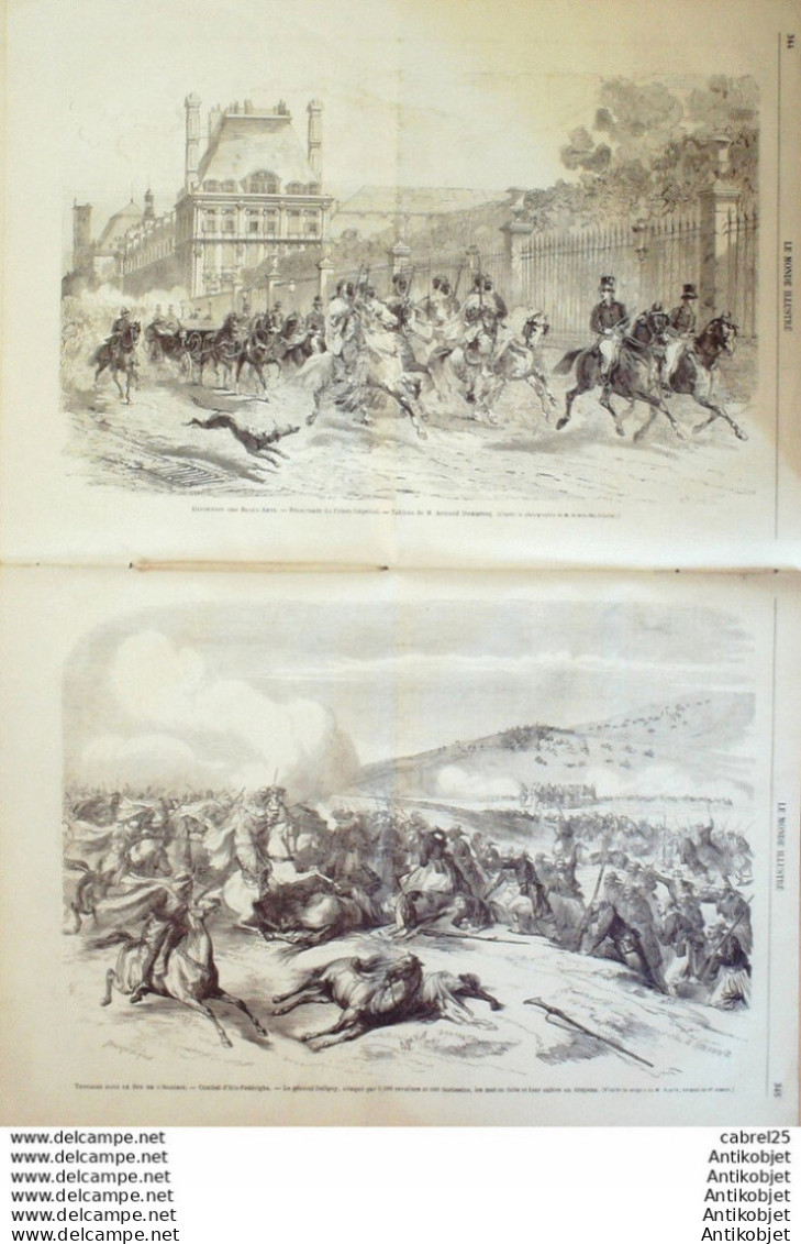 Le Monde Illustré 1864 N°372 Danemark Sunderbourg Schleithal Wissembourg Algérie Ain Federigha - 1850 - 1899