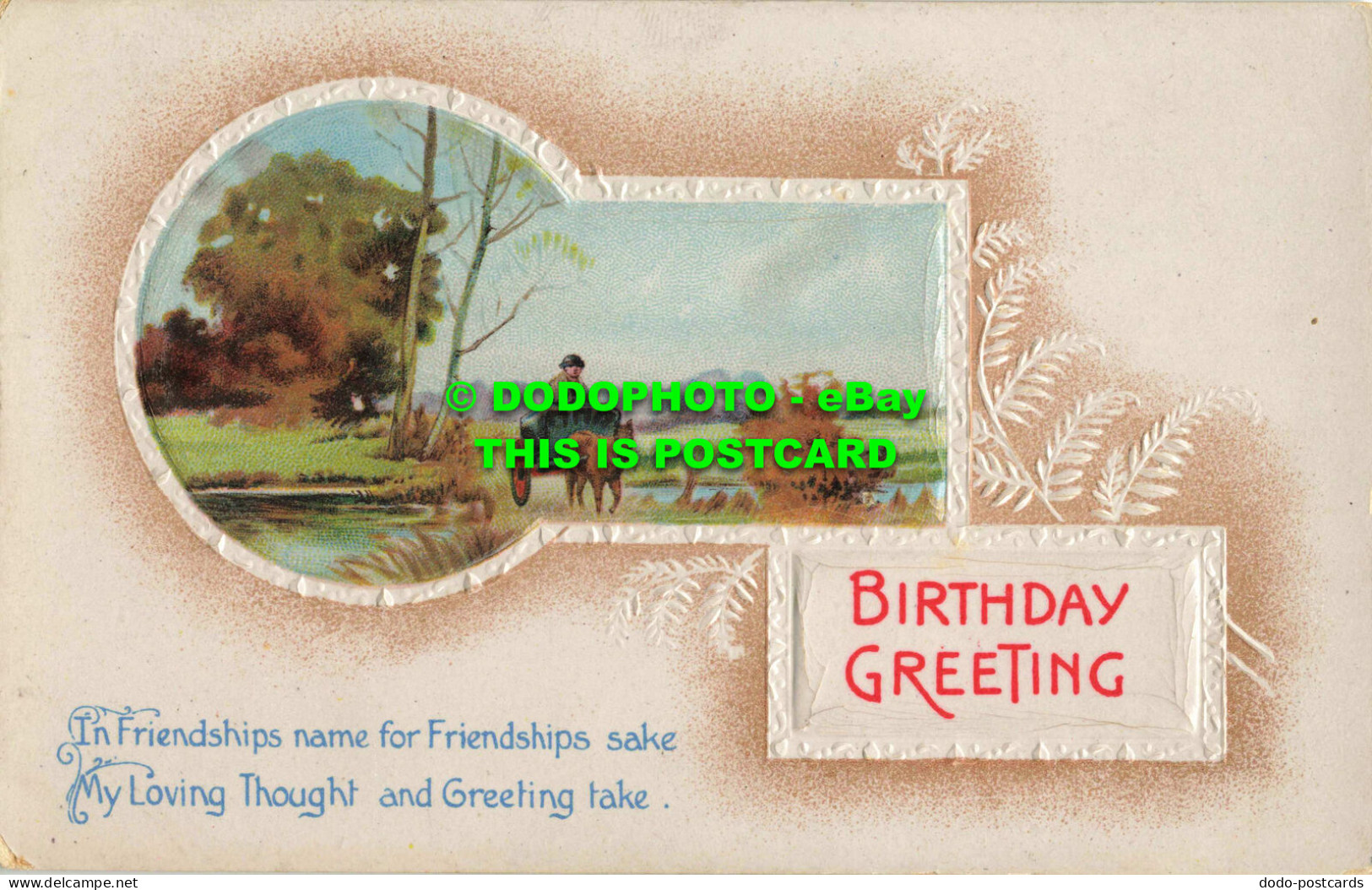 R559479 Birthday Greeting. B. B. Series. No. B. 409. 1911 - Mundo