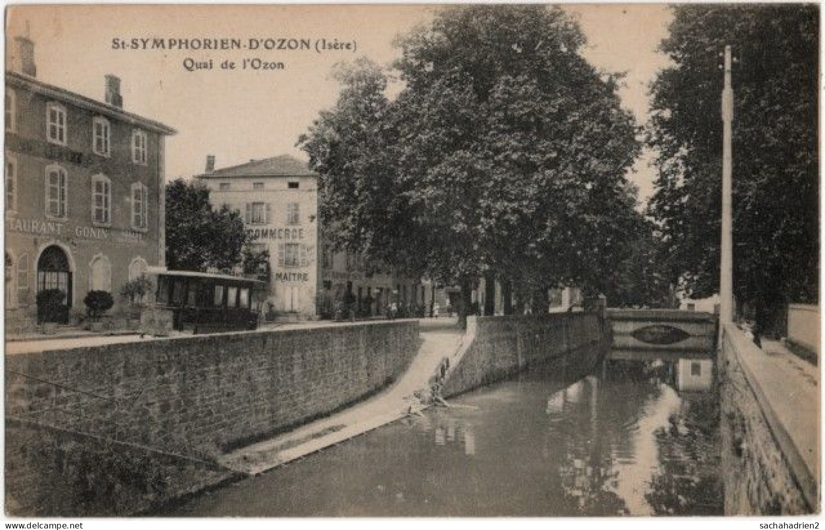 38. ST-SYMPHORIEN-D'OZON. Quai De L'Ozon - Other & Unclassified