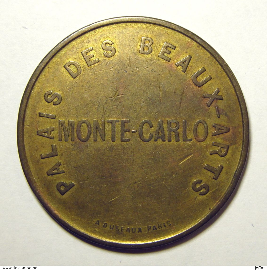 Monaco - Monte-Carlo - Palais Des Beaux-Arts - Monetari / Di Necessità