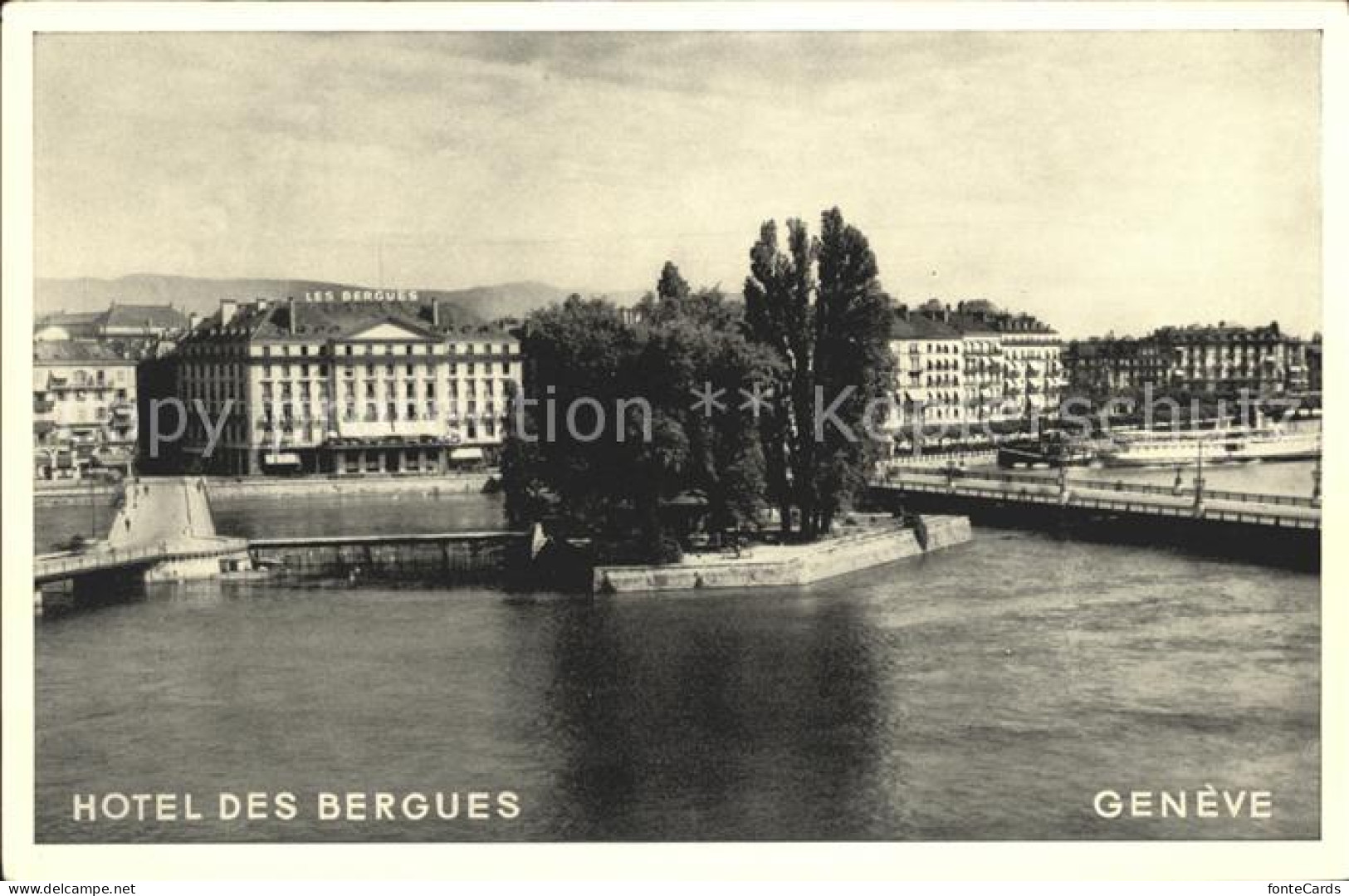 12033771 Geneve GE Hotel Des Bergues Geneve - Andere & Zonder Classificatie