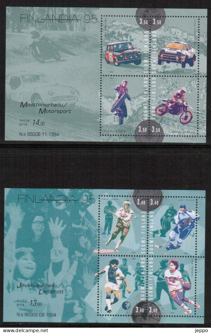 1995 Finland Complete Year Set MNH **, 3 Scans. - Full Years