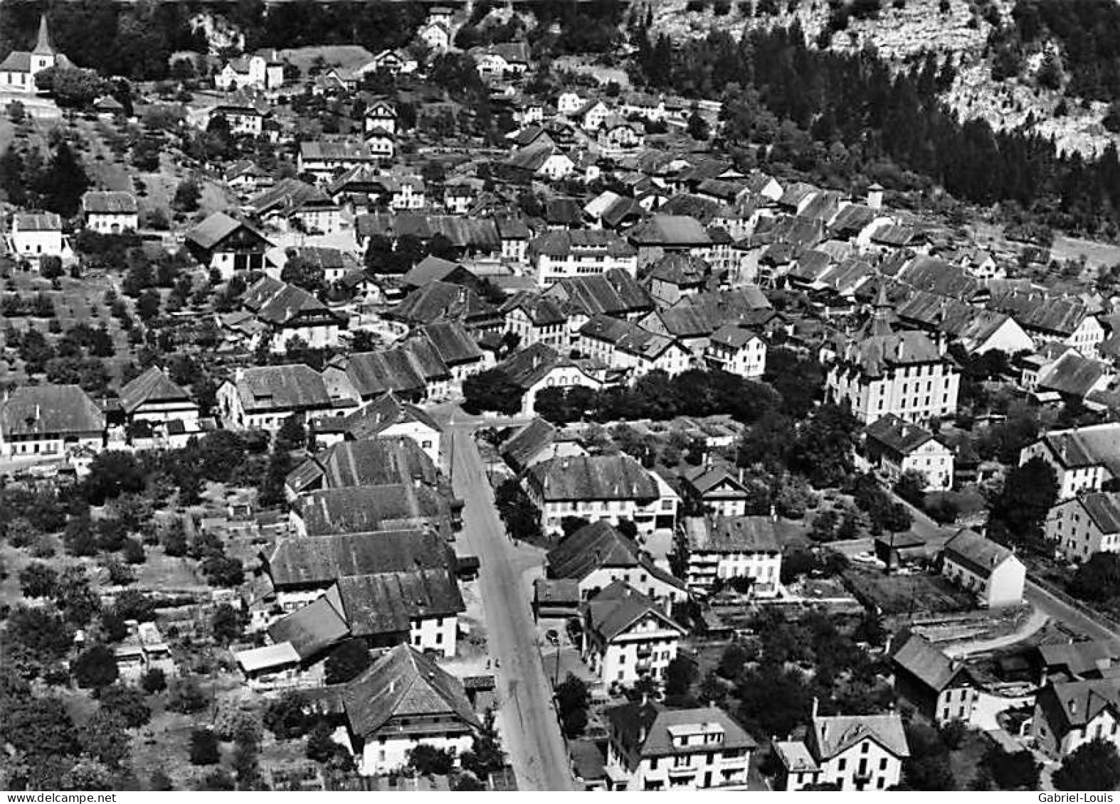 Baulmes Vue Aérienne  ( 10x 15) - Baulmes