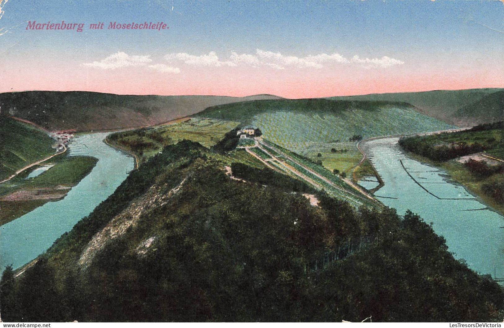 ALLEMAGNE - Marienburg Mit Moseinschiefe - Colorisé - Carte Postale Ancienne - Autres & Non Classés