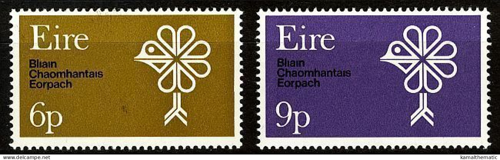 Ireland 1970 MNH 2v, Nature Conservation - Nature