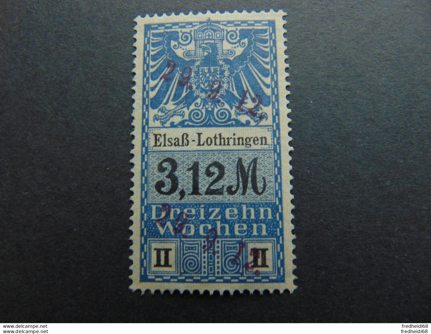 Sociaux-postal D'Alsace-Lorraine N°. 30 En Parfait état - Stamps