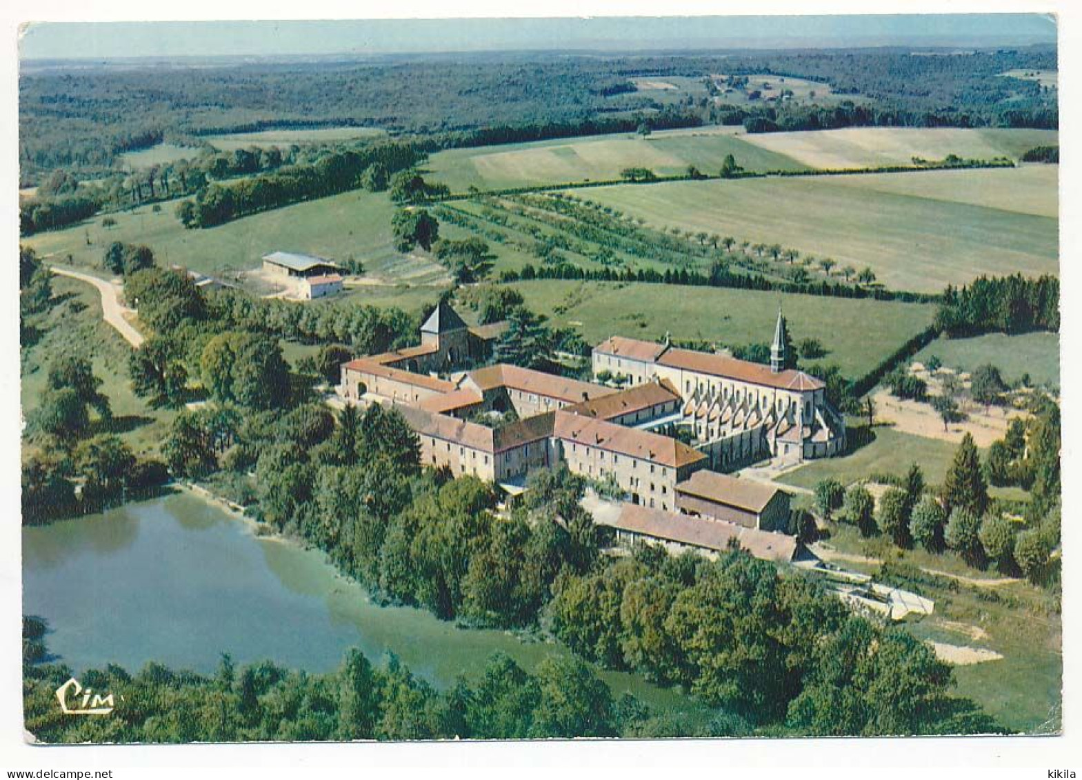 CPSM / CPM 10.5 X 15  Isère ROYBON Vue Générale Aérienne De L'Abbaye De Chambarand La Trappe - Roybon