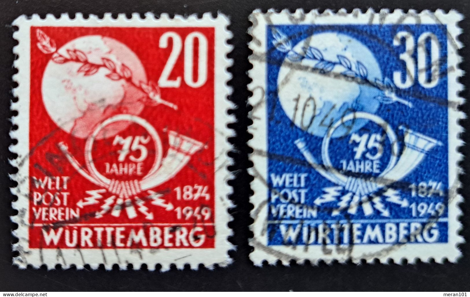 Württemberg, Mi 51-52 Gestempelt - Württemberg