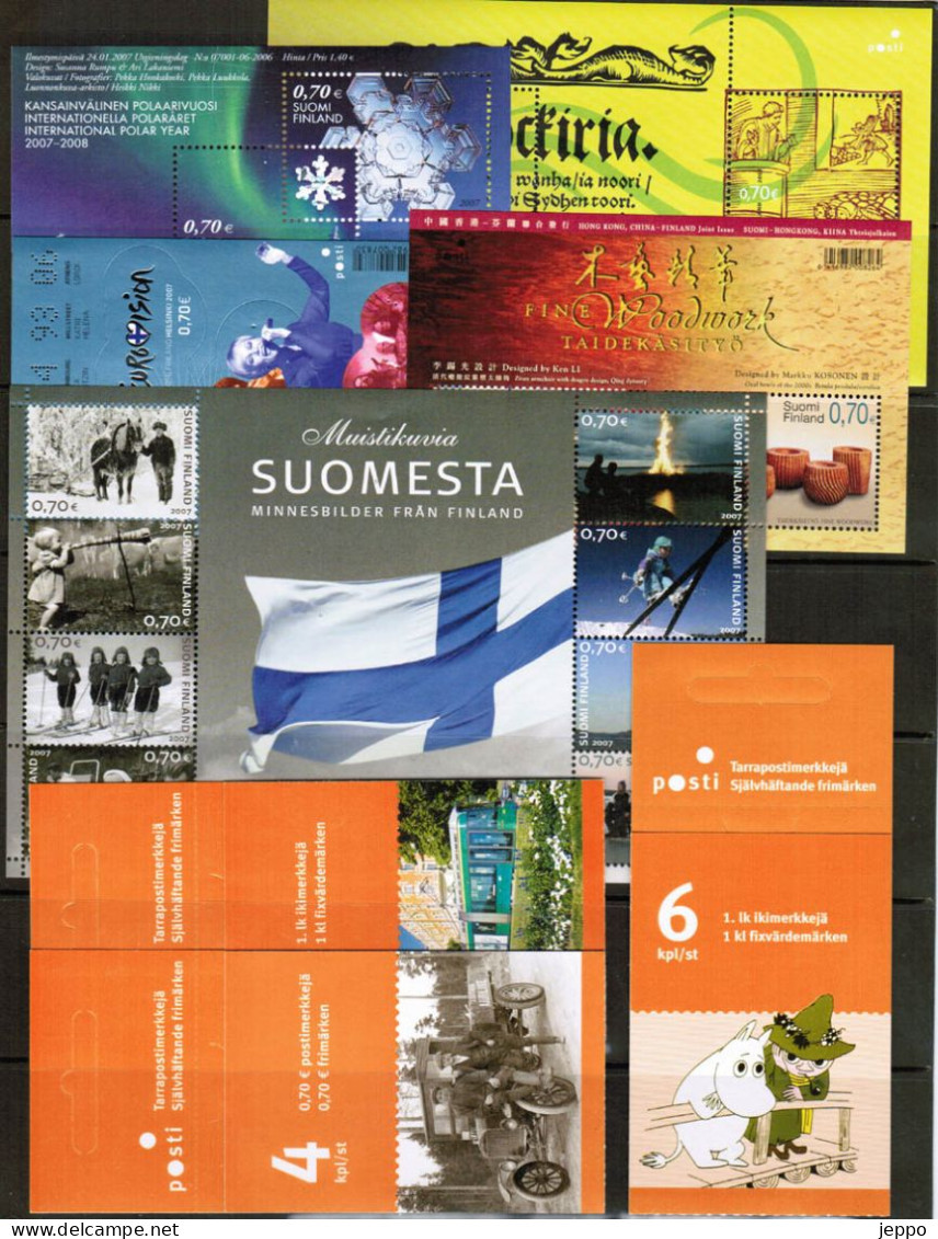 2007 Finland Complete Year MNH. See Scans! - Full Years