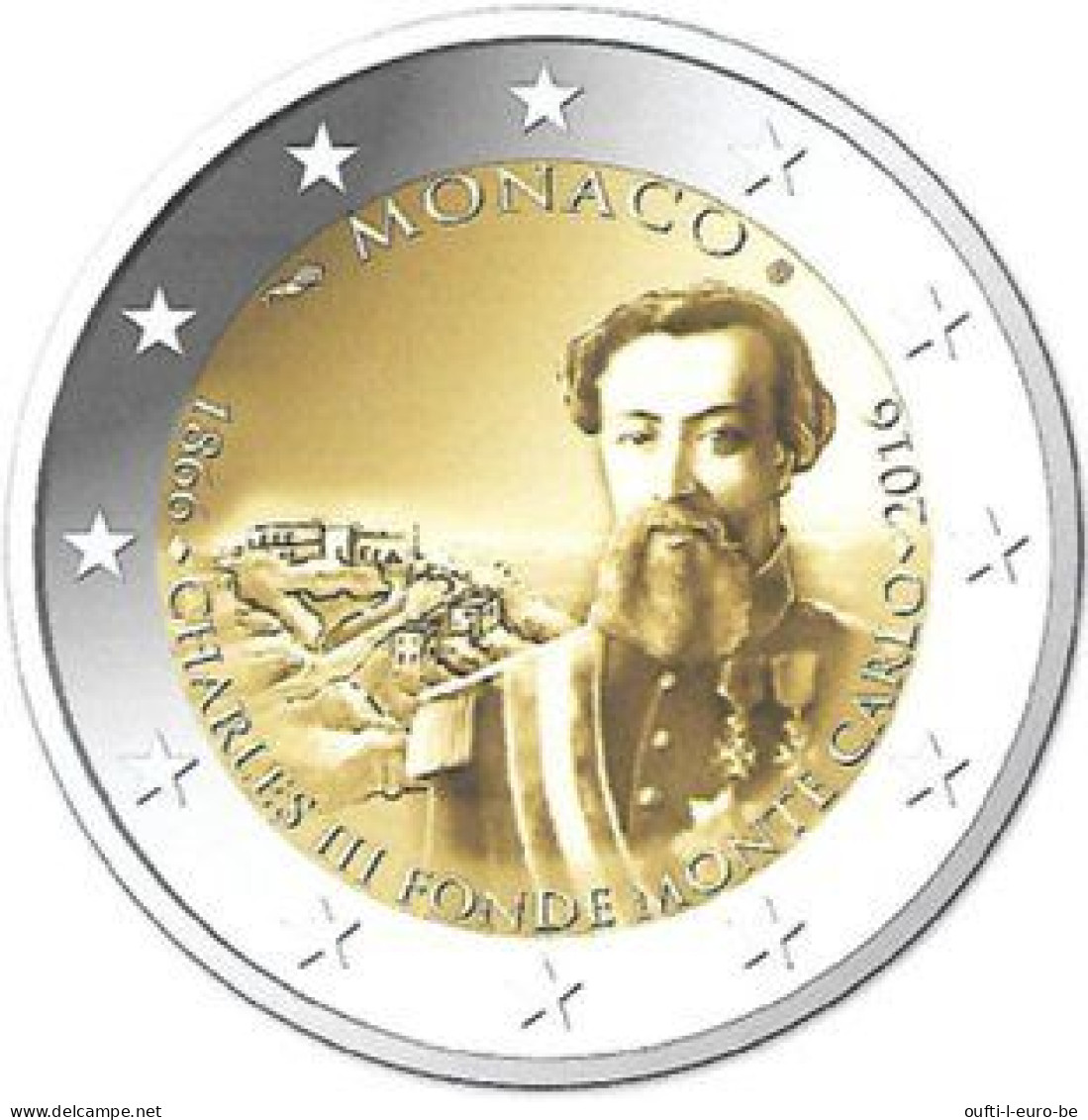 2€ Commémorative Monaco  2016 - Monaco
