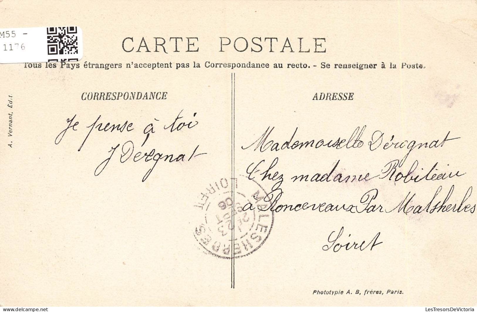 FRANCE - Provins - La Porte Saint Jean - Côté Extérieur - Animé -  Carte Postale Ancienne - Provins