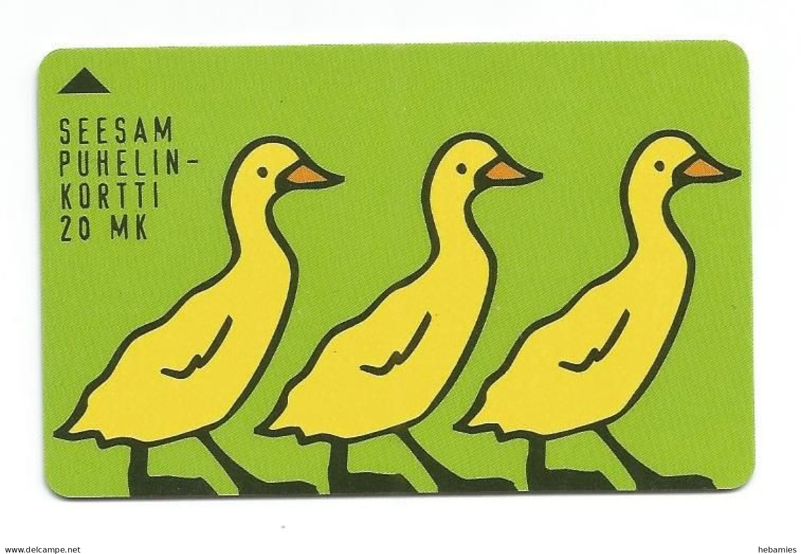 DUCKS - 20 FIM  SEESAM  - Magnetic Card - FINLAND - - Finnland