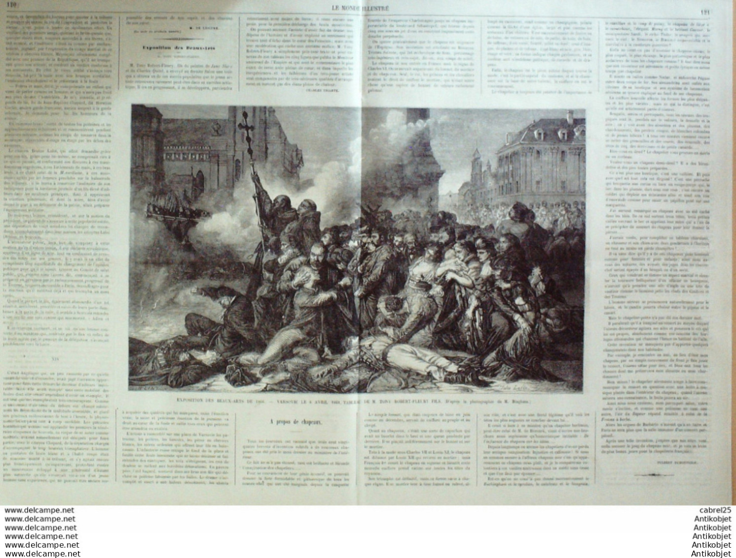 Le Monde Illustré 1866 N°489 Tchéquiee Theredienstadt Boheme Autriche Prague Itamie Verone Vicence - 1850 - 1899