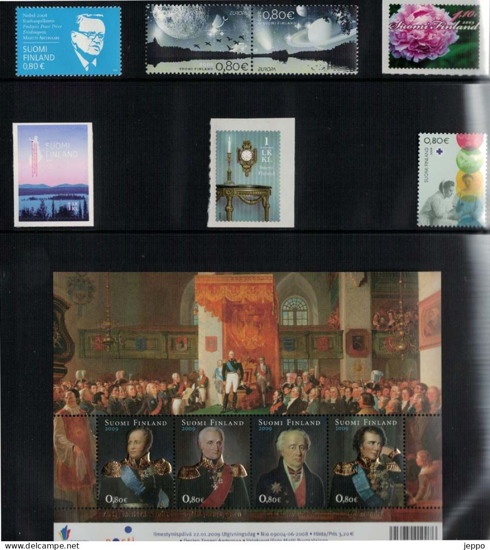 2009 Finland, Complete Year Set MNH. - Annate Complete