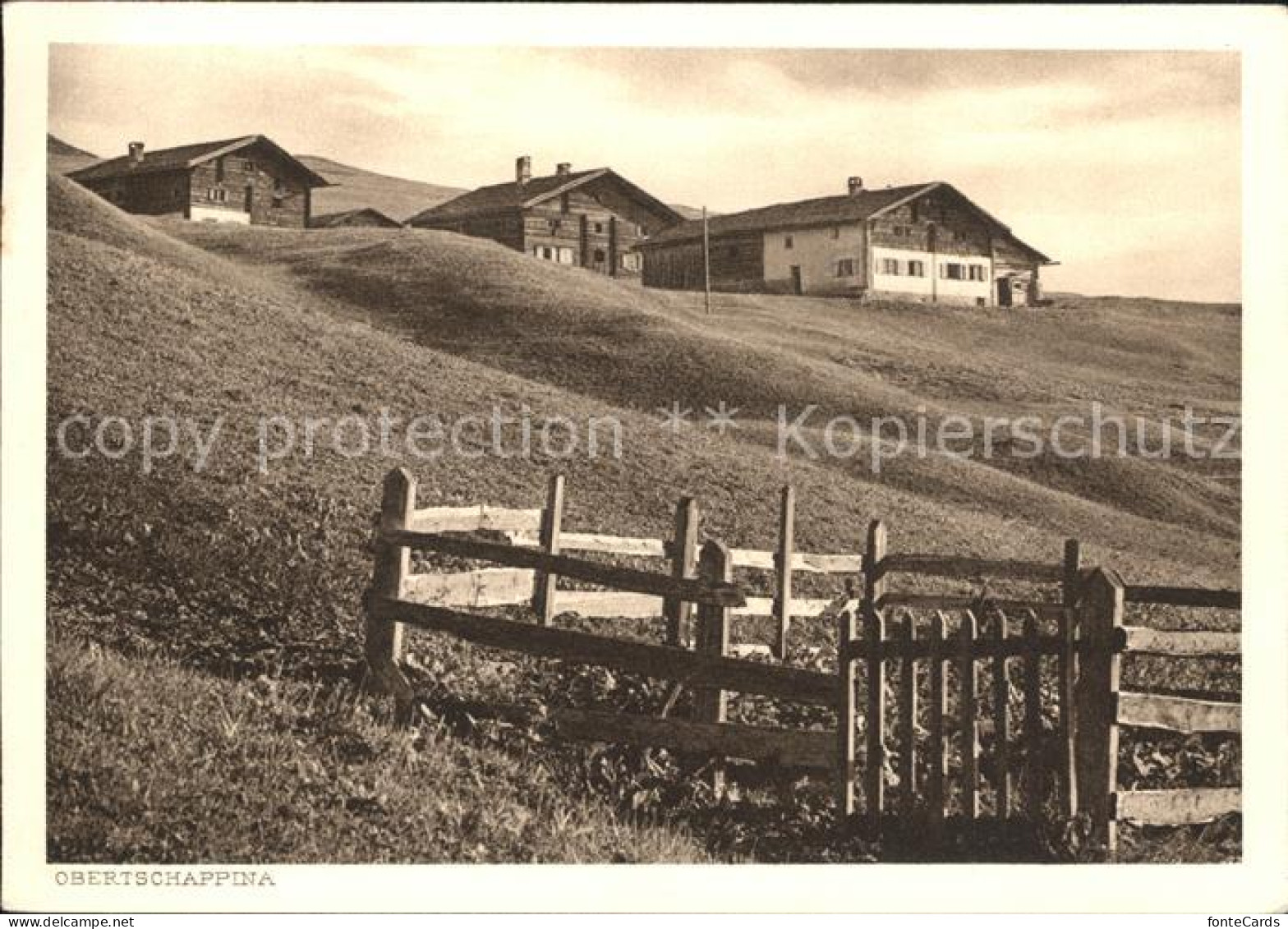 12031732 Obertschappina GR Bergbauernhoefe Obertschappina GR - Other & Unclassified