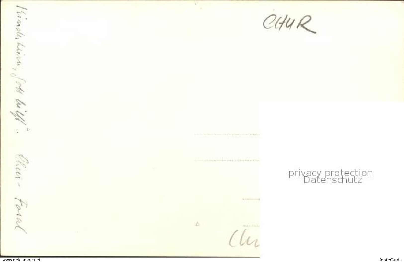 12031683 Chur GR --- Chur GR - Other & Unclassified