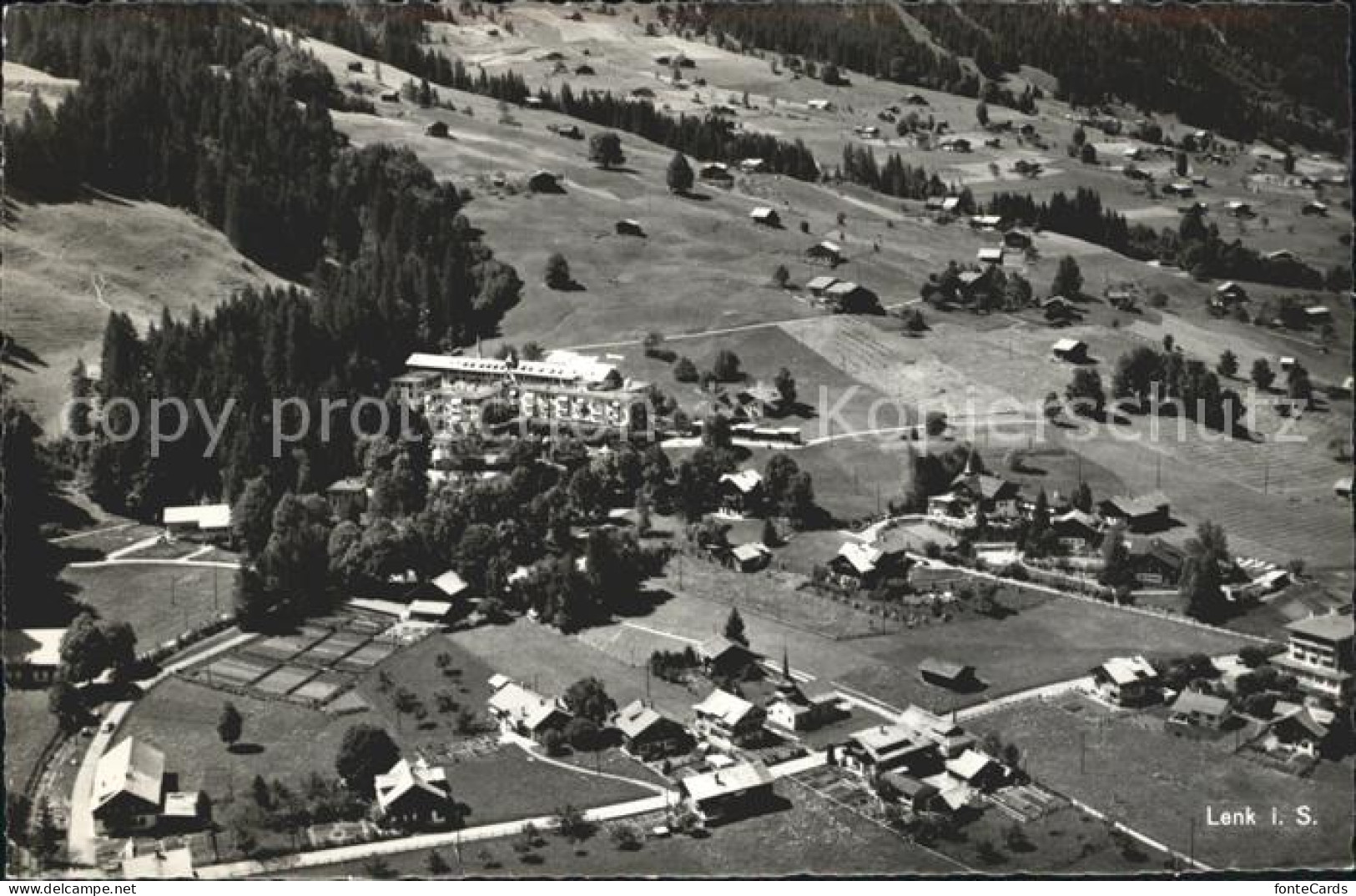 12031663 Lenk Simmental Fliegeraufnahme Lenk Simmental - Sonstige & Ohne Zuordnung