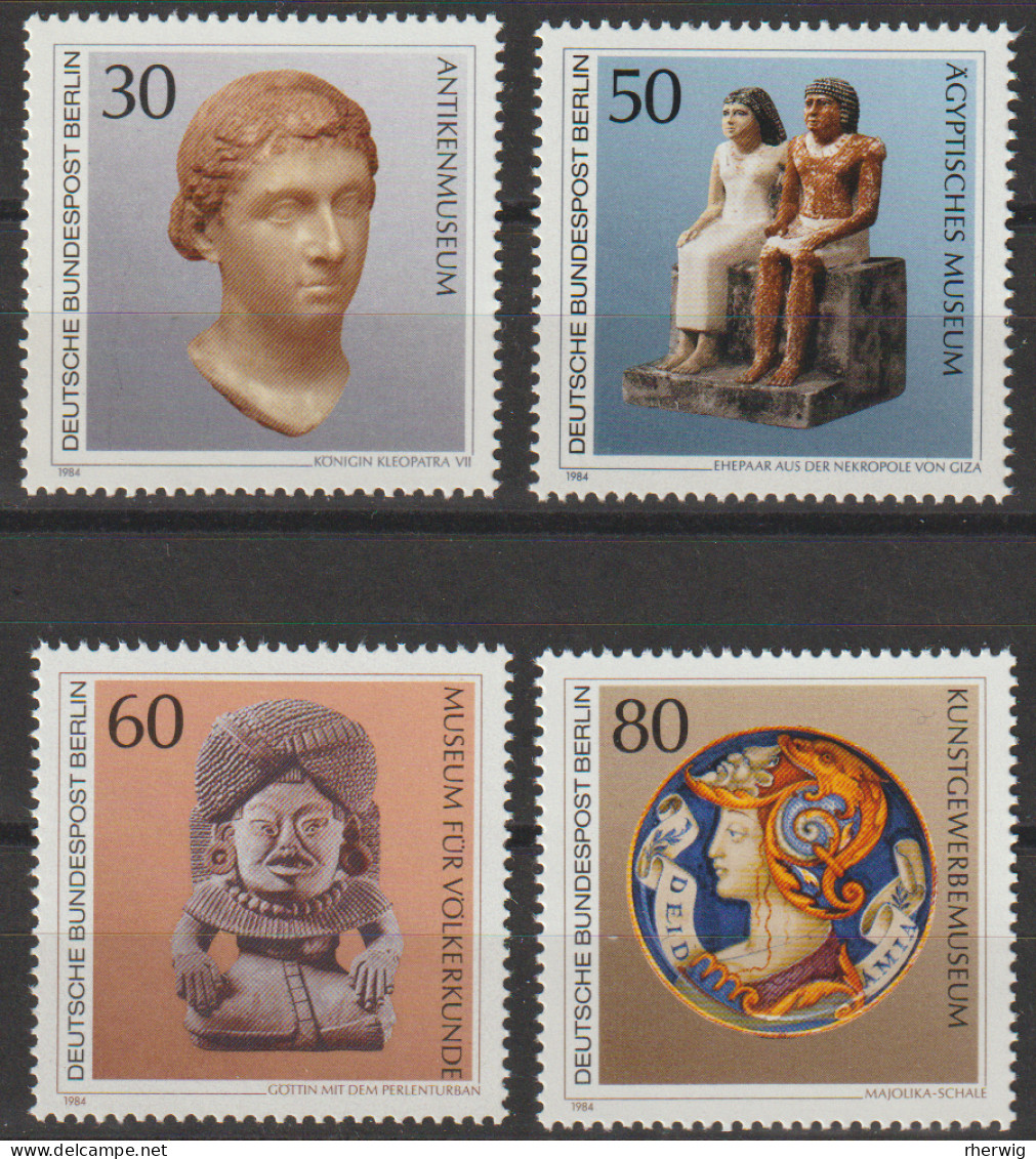 Berlin, 1984, Mi.Nr.706-711 ** -  Ein Satz "Kunstschätze In Berliner Museen" - Unused Stamps