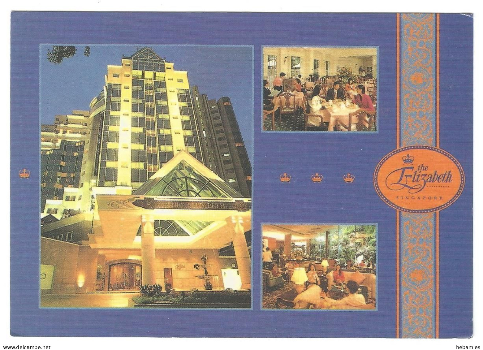 The ELIZABETH HOTEL  - SINGAPORE - - Singapur