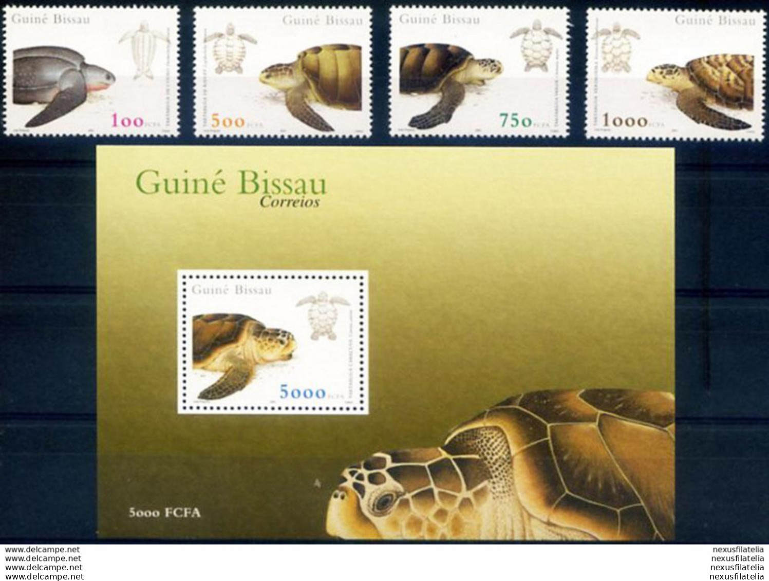 Fauna. Tartarughe 2001. - Guinea-Bissau