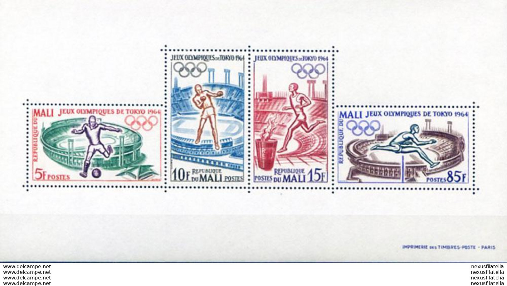 Sport. Olimpiadi Tokyo 1964. - Mali (1959-...)