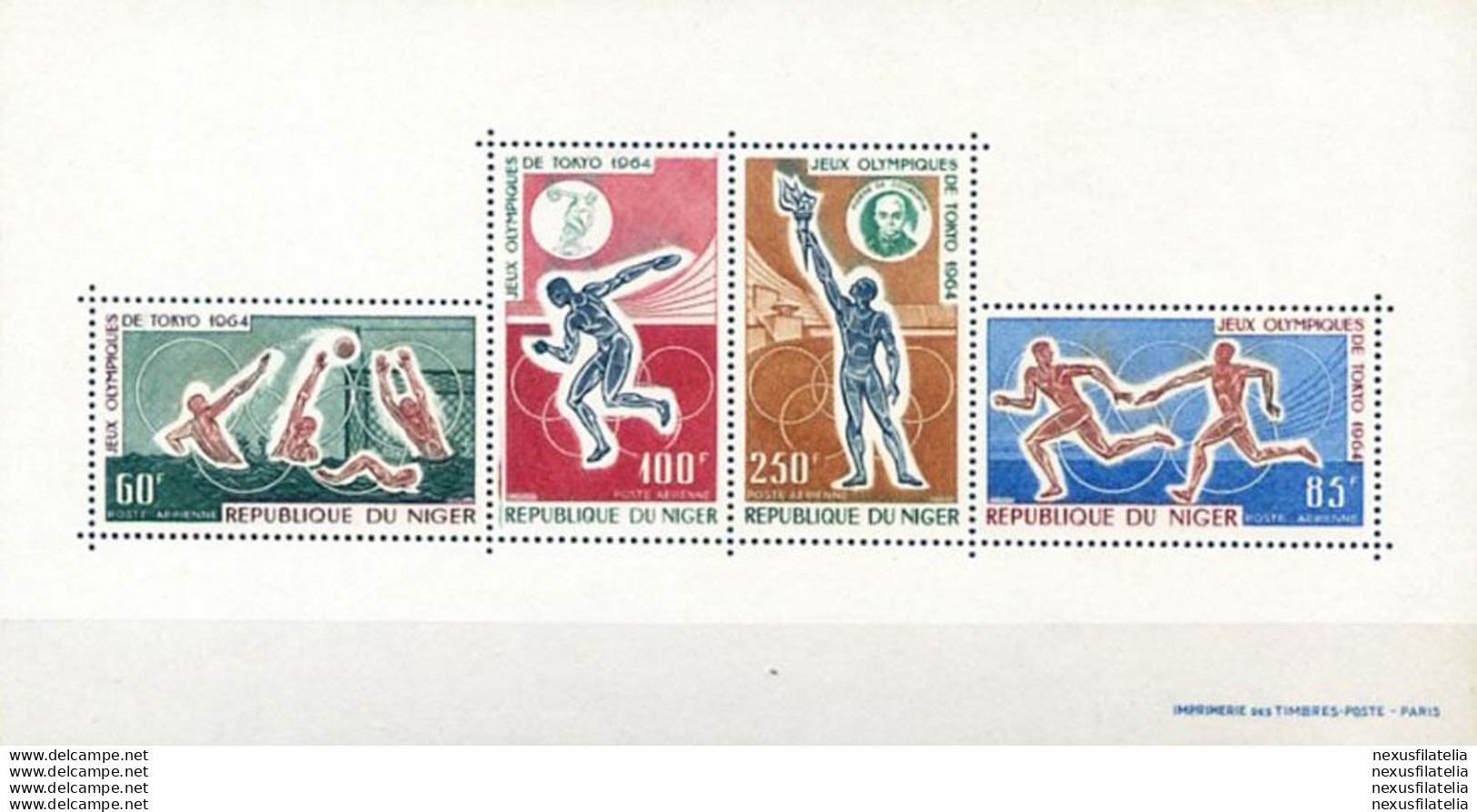 Sport. Olimpiadi Tokyo 1964. - Níger (1960-...)