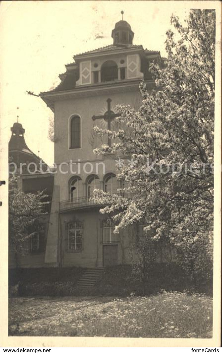 12031542 Rorschach Bodensee Partie An Der Kirche Baumbluete Rorschach Bodensee - Sonstige & Ohne Zuordnung