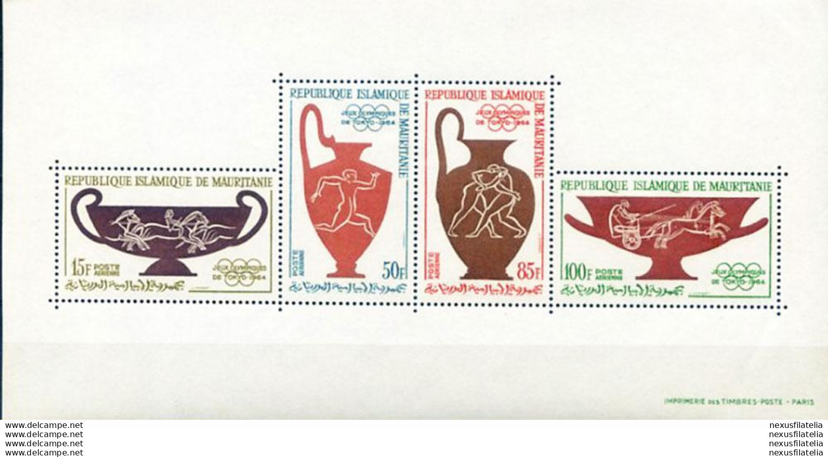 Sport. Olimpiadi Tokyo 1964. - Mauritanie (1960-...)