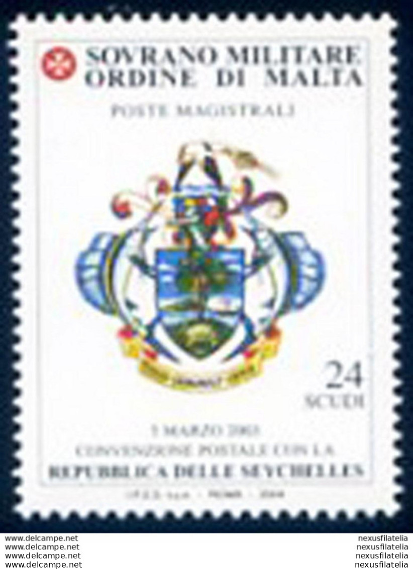 Convenzione Con Le Seychelles 2004. - Malta (Orde Van)