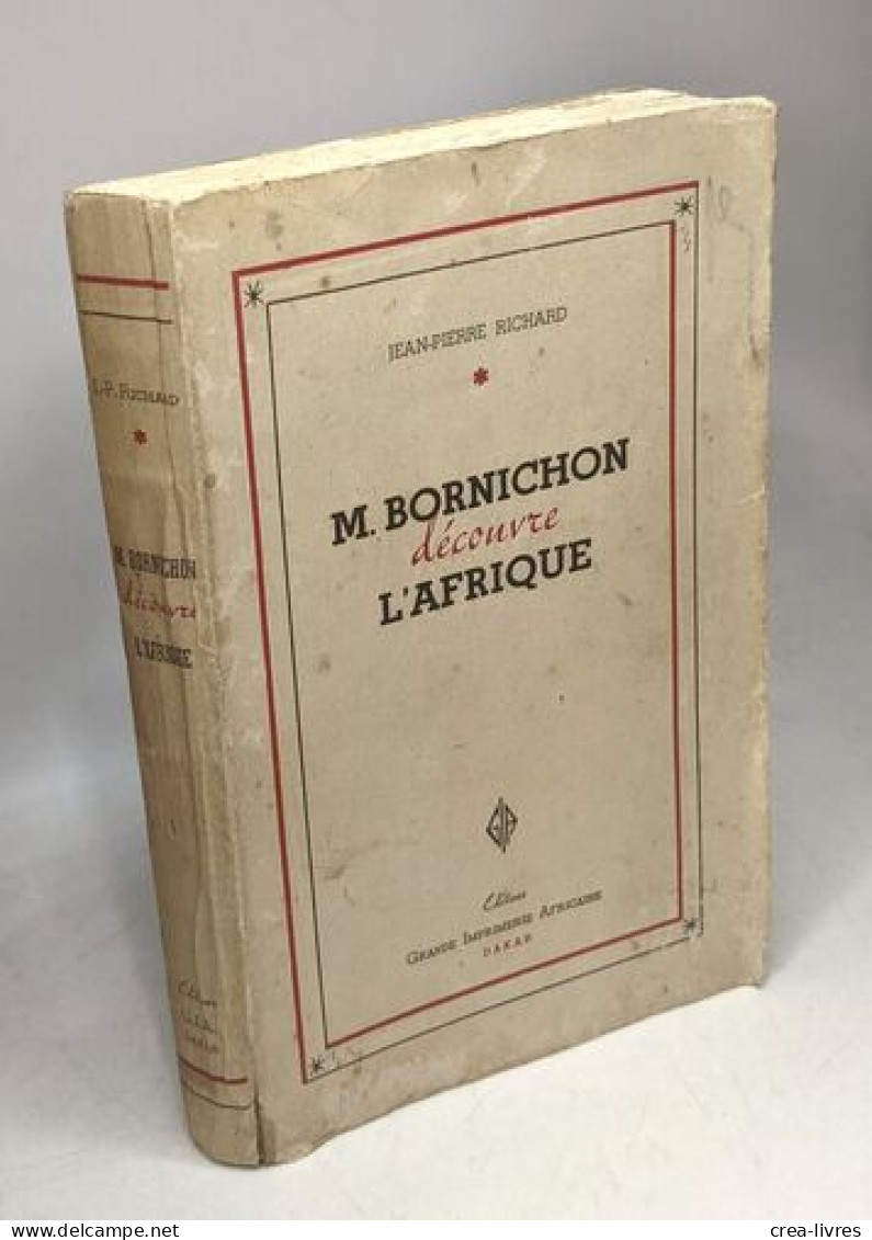 M. Bornichon Découvre L'Afrique - Reisen